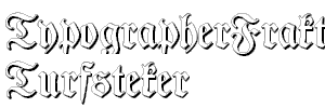 TypographerFraktur Shadow
